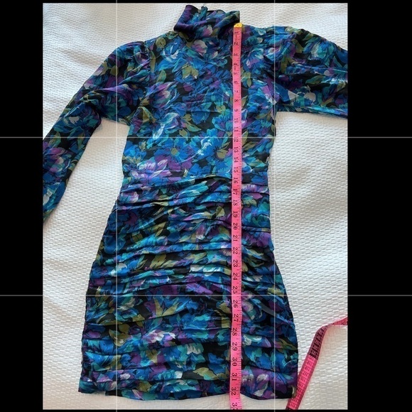 RONNY KOBO Annika Floral High Neck Mini Dress - Picture 15 of 16